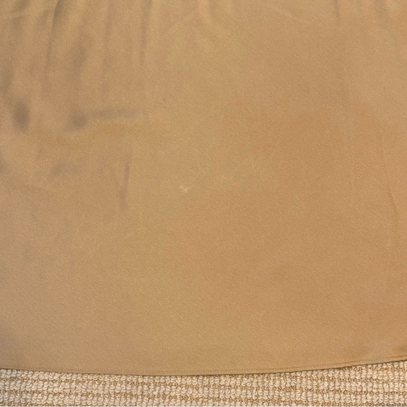 J Crew Gwyneth slip skirt - camel - sz L - gorgeous caramel color - Picture 8 of 9